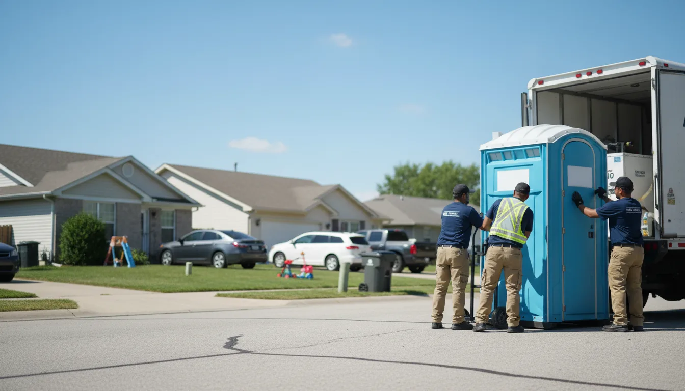 Standard Porta Potty Rentals in Oak Grove, AR near me